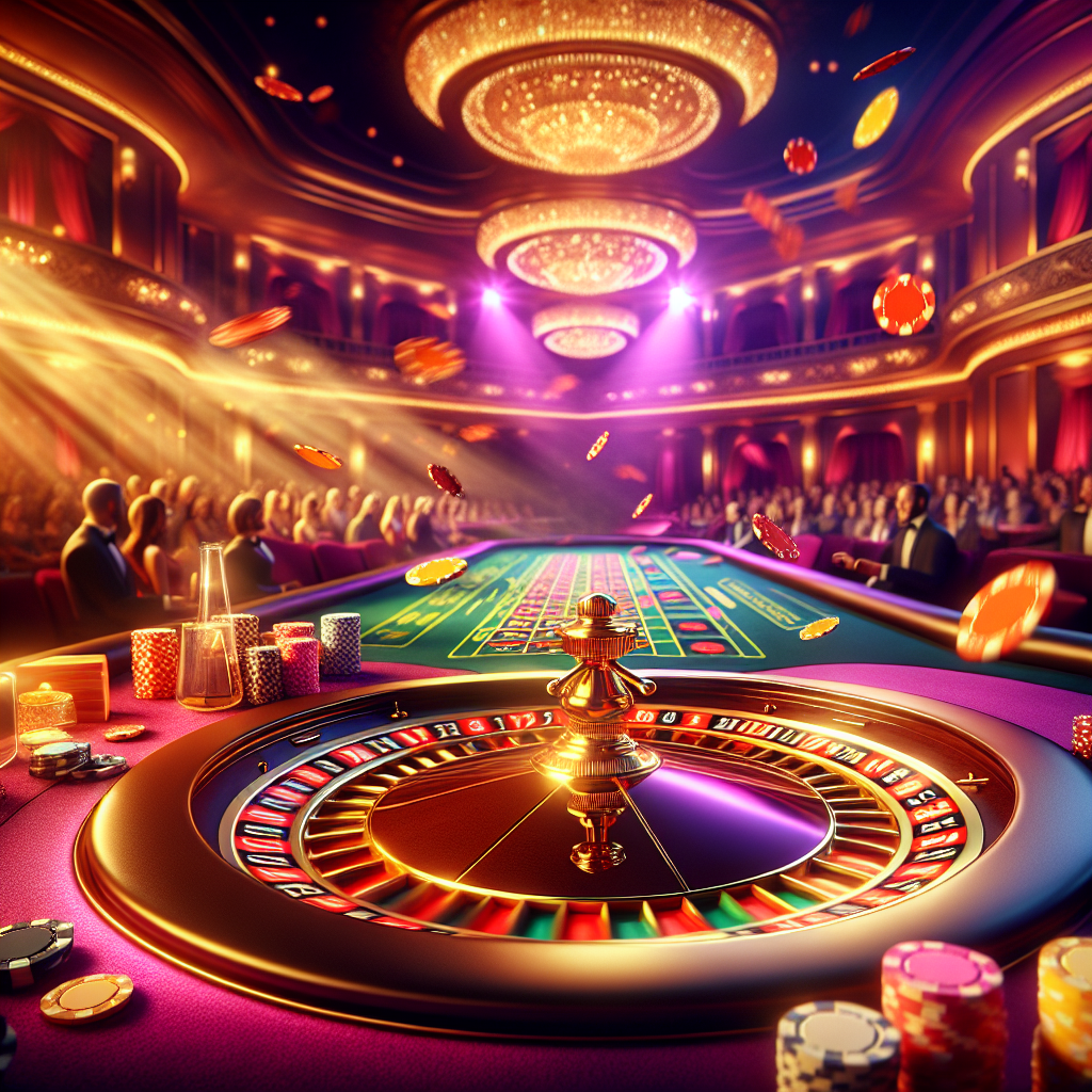 Banner de casino y apuestas online, ambiente moderno y argentino, para BetWarrior Santa Fe